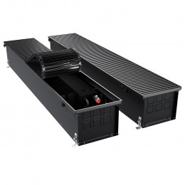 Конвектор внутрипольный Royal Thermo ATRIUM TURBO-190/250/1100-DG-U-BL