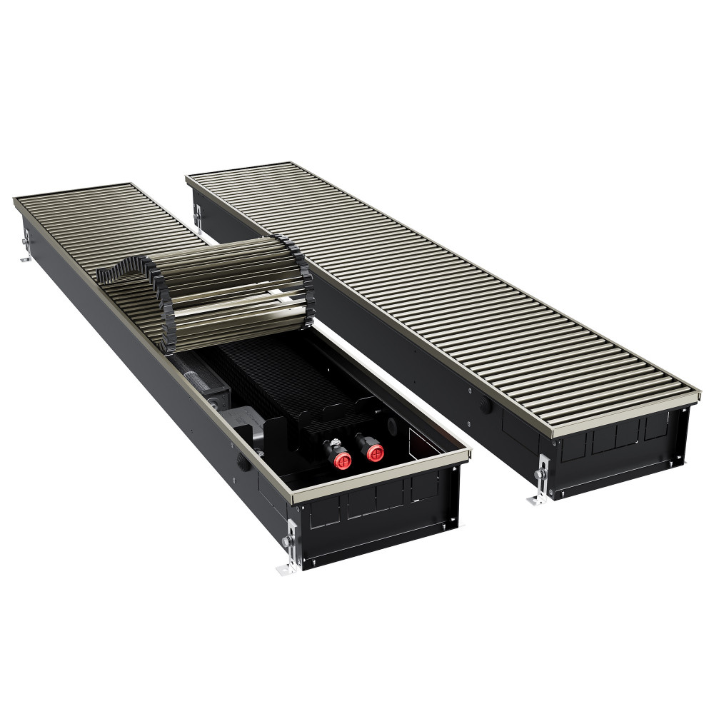 Конвектор внутрипольный Royal Thermo ATRIUM TURBO-110/250/2000-DG-U-LB