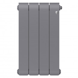 Радиатор биметаллический Royal Thermo Infinity 500 Silver Satin - 4 секц.