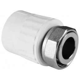 Муфта с накидной гайкой 25 х 3/4quot; (100/20) VALFEX