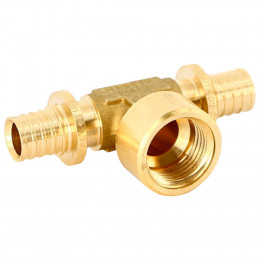 Тройник Uni-Fitt аксиальный-В 20х1/2"х20