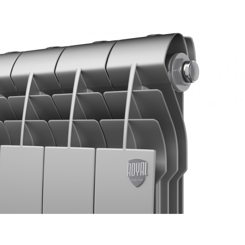 Радиатор алюминиевый Royal Thermo Biliner Alum 500 Silver Satin - 4 секц.