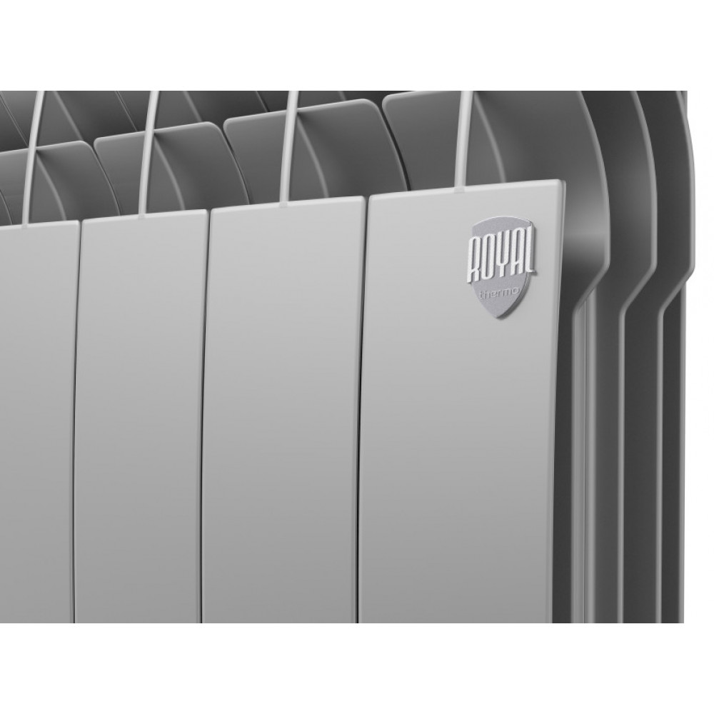 Радиатор алюминиевый Royal Thermo Biliner Alum 500 Silver Satin - 4 секц.