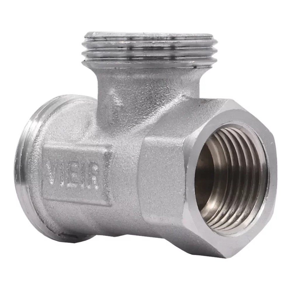 Клапан VIEIR термостатический угл. верх. 3/4" (80/10) VR281