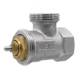 Клапан VIEIR термостатический угл. верх. 3/4" (80/10) VR281