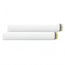 Комплект удлинителей VARMEGA 15х1,0 с НР, 1/2", 150 мм, белый