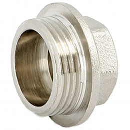Заглушка Uni-Fitt H 1/2", никелированная