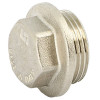 Заглушка Uni-Fitt H 1/2", никелированная
