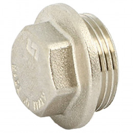 Заглушка Uni-Fitt H 1/2", никелированная