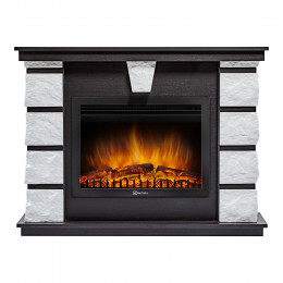 Портал Firelight Excalibur 25 камень белый, шпон венге