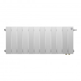 Радиатор биметаллический Royal Thermo PianoForte 300 Белый VR80 - 12 секц.