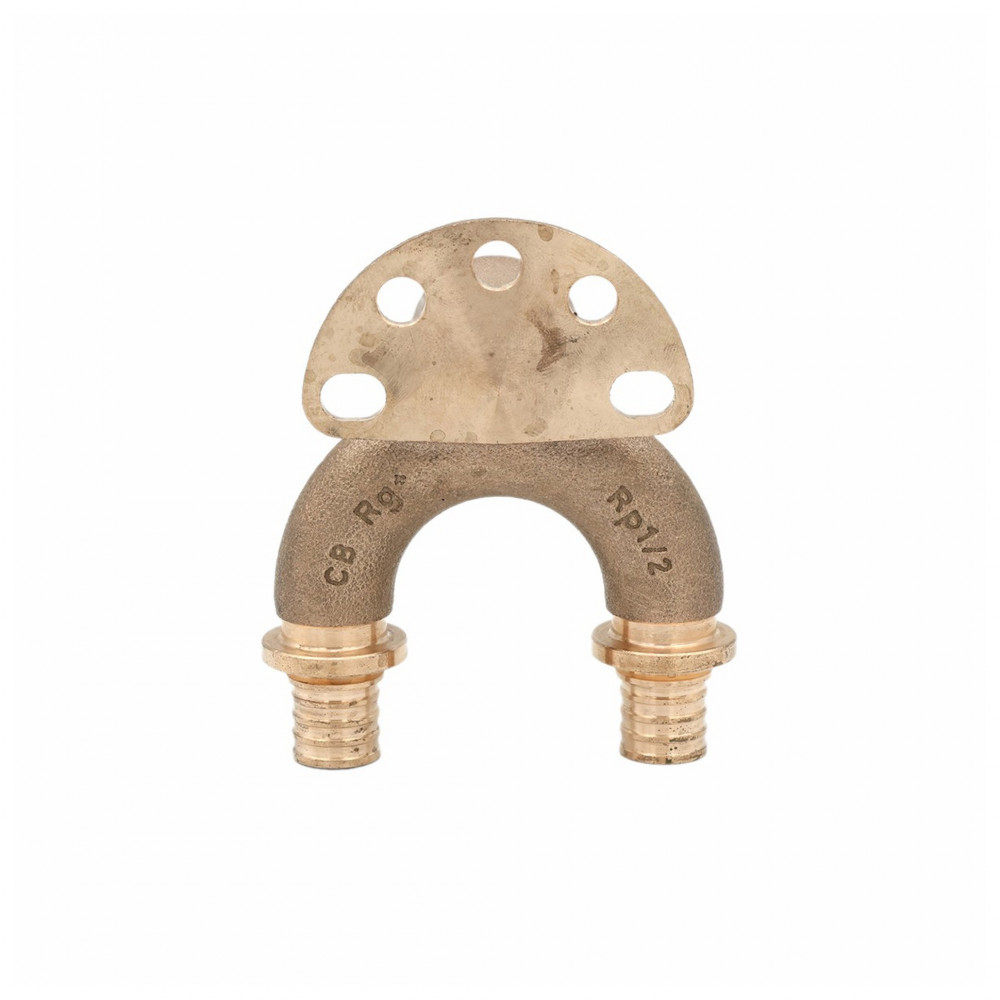 Угольник REHAU настенный ВР 16/16-1/2" RX+ короткий , бронза
