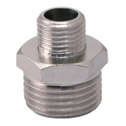Ниппель переходной VIEIR НН 11/2"х11/4" никел. SHN76