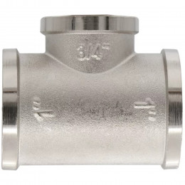 Тройник VIEIR ВВВ 1"х3/4"х1" никел. TFN545