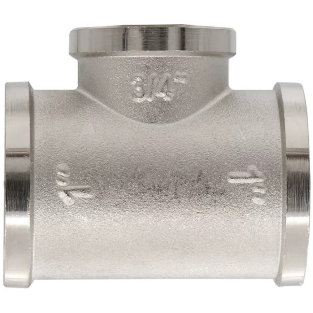 Тройник VIEIR ВВВ 1"х3/4"х1" тяж.никел. TFN545-Z