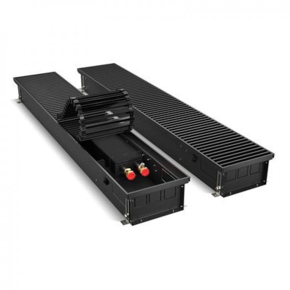 Конвектор внутрипольный Royal Thermo ATRIUM-110/200/1600-DG-U-BL