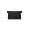 Конвектор внутрипольный Royal Thermo ATRIUM-110/200/1600-DG-U-BL