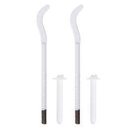 Комплект плоских кронштейнов с дюбелями 7,2х170мм