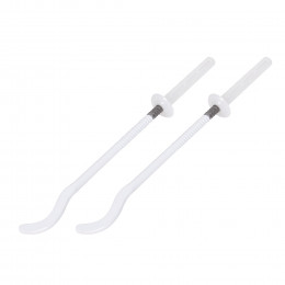 Комплект плоских кронштейнов с дюбелями 7,2х170мм