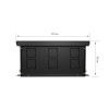 Конвектор внутрипольный Royal Thermo ATRIUM TURBO-150/300/2100-DG-U-NA