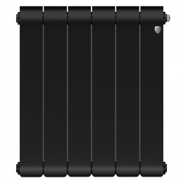 Радиатор биметаллический Royal Thermo Infinity 500 Noir Sable - 6 секц.