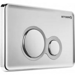 Инсталляция для унитаза BETTOSERB sava free standing, клавиша смыва хром глянец/хром матовый