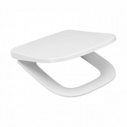 Сиденье с крышкой ROCA ZRU9307682 THE GAP для унитаза тонкое quot;мягкое закрываниеquot;, белый
