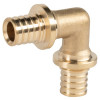 Угол Royal Thermo ritable аксиальный, латунь 90 гр. 16