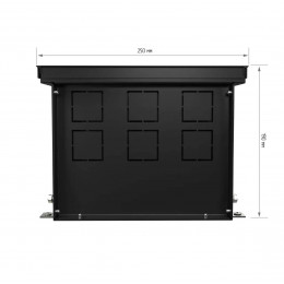 Конвектор внутрипольный Royal Thermo ATRIUM-190/250/2400-DG-U-BL