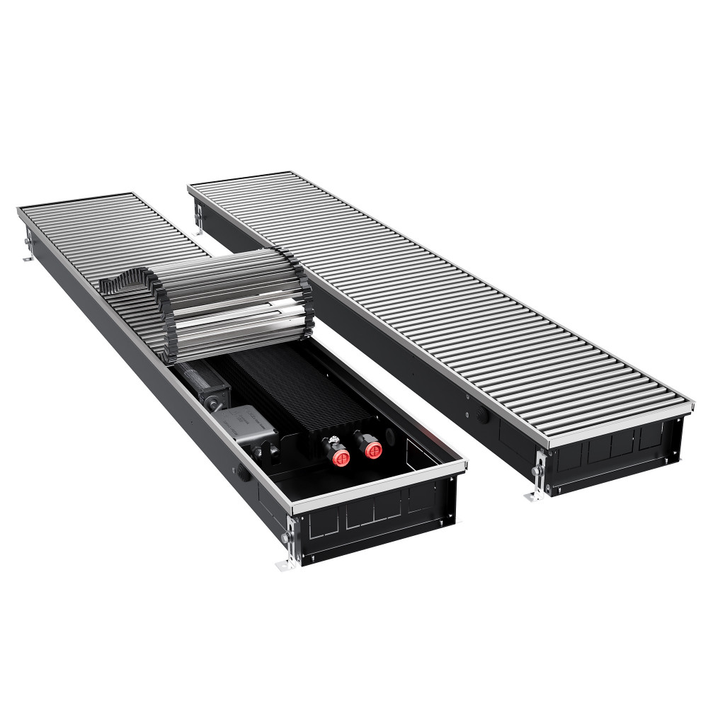 Конвектор внутрипольный Royal Thermo ATRIUM TURBO-90/250/2000-DG-U-NA