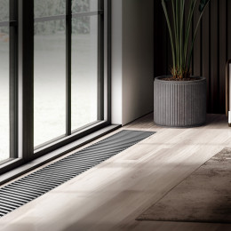 Конвектор внутрипольный Royal Thermo ATRIUM TURBO-90/300/2700-DG-U-NA