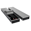 Конвектор внутрипольный Royal Thermo ATRIUM TURBO-110/300/2200-DG-U-NA