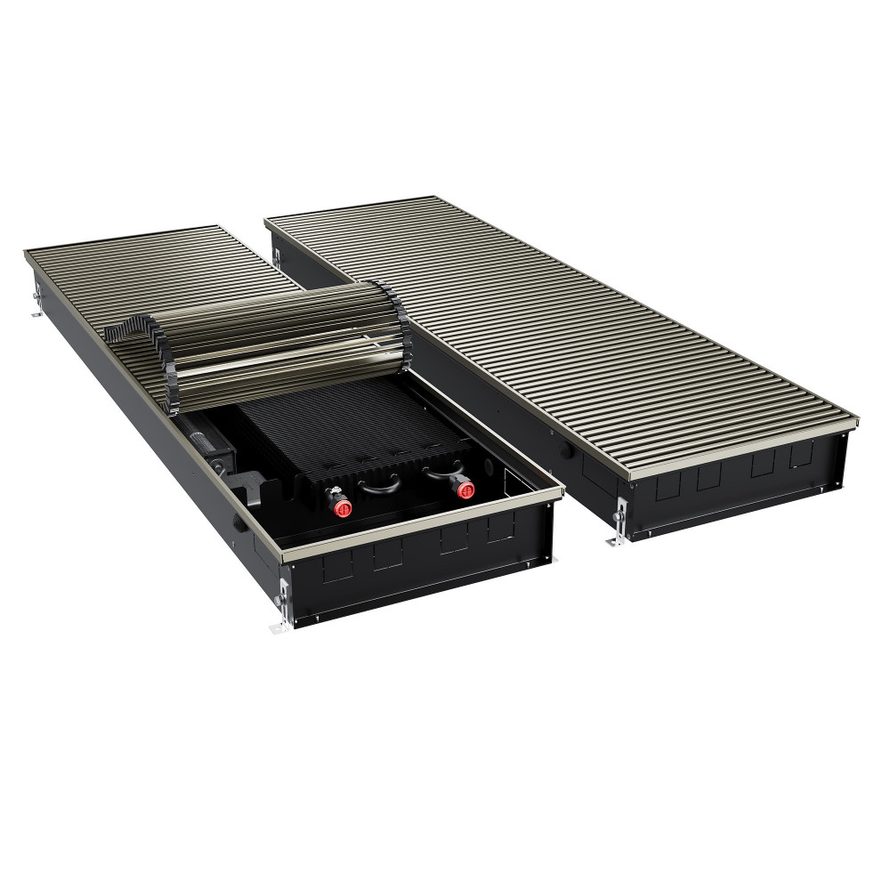 Конвектор внутрипольный Royal Thermo ATRIUM TURBO-110/400/1600-DG-U-LB