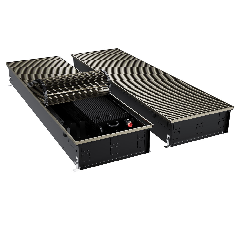 Конвектор внутрипольный Royal Thermo ATRIUM TURBO-150/400/3000-DG-U-DB
