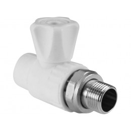 Кран шаровой для радиатора прямой 25 х 1/2quot; (50/10) VALFEX
