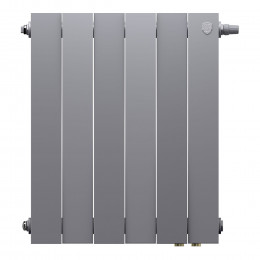 Радиатор биметаллический Royal Thermo PianoForte 500 Серебристый VR80 - 6 секц.