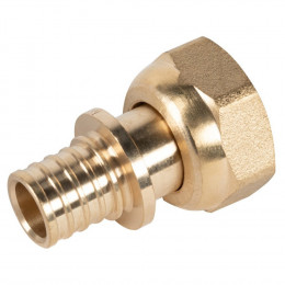 Муфта Royal Thermo ritable аксиальная с нак.гайкой, латунь, 20х1/2