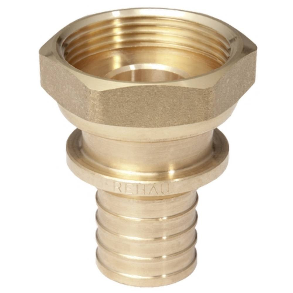 Переходник REHAU с накидной гайкой 20-1/2" RX+ , бронза