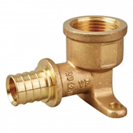 Уголок VIEIR аксиальный с креплением ZL20X1/2"F ВР VRP203ZLF