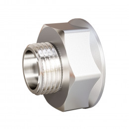 Переходник латунный LD LD Pride DN40х32 (1 1/2"ВР х 1 1/4"НР) лат ник би