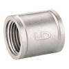 Муфта латунная LD Муфта LD Pride DN25 (1") ВР латунь никель БЕЗ БИРК