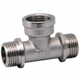 Тройник VIEIR НВН 3/4"х3/4"х3/4" никел. THFHN444