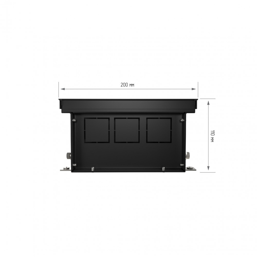 Конвектор внутрипольный Royal Thermo ATRIUM-110/200/1200-DG-U-DB