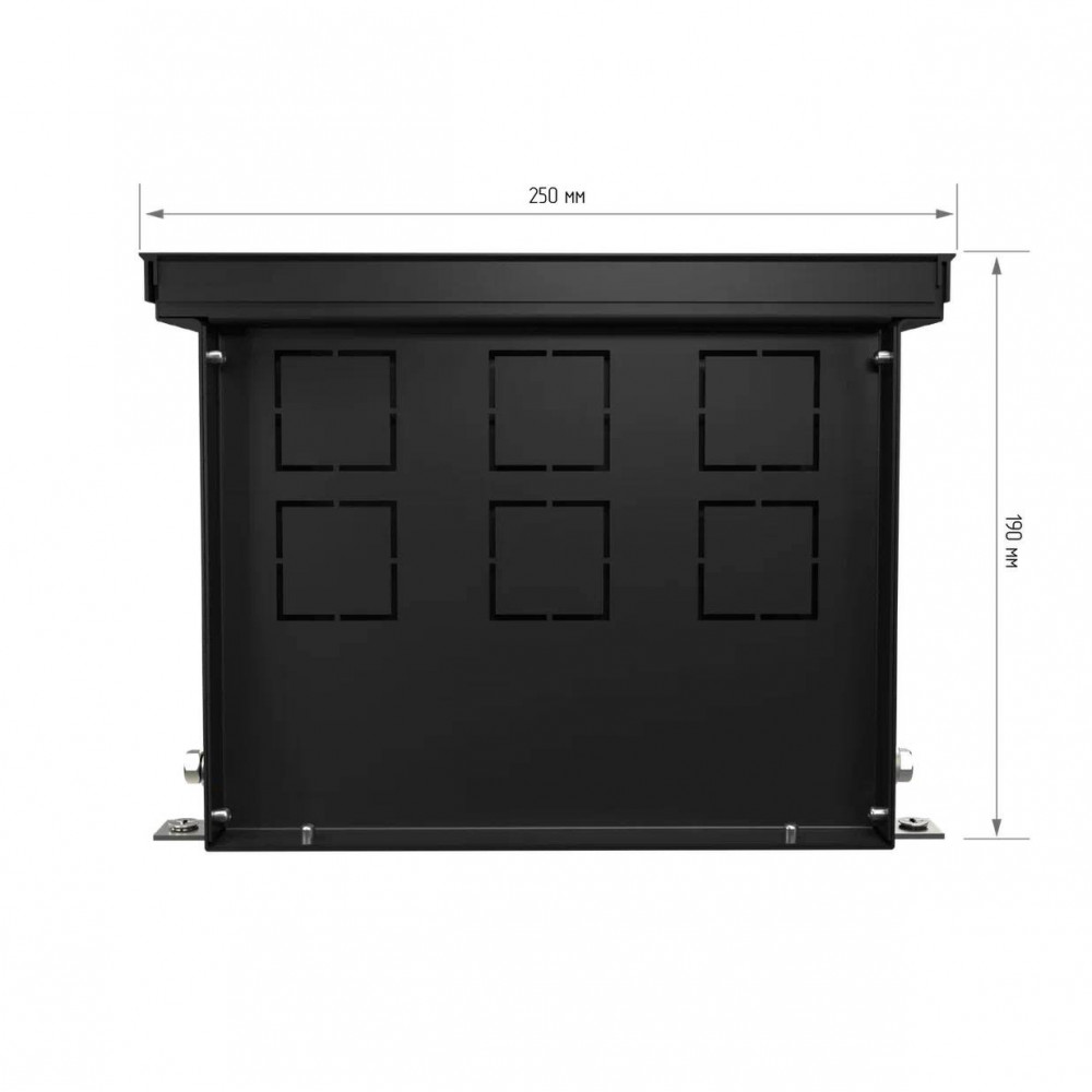 Конвектор внутрипольный Royal Thermo ATRIUM-190/250/1000-DG-U-BL