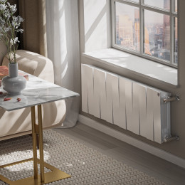 Радиатор биметаллический Royal Thermo PianoForte 300 Белый - 12 секц.