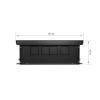 Конвектор внутрипольный Royal Thermo ATRIUM TURBO-110/300/1200-DG-U-NA