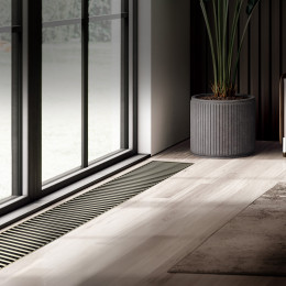 Конвектор внутрипольный Royal Thermo ATRIUM TURBO-90/400/2300-DG-U-LB