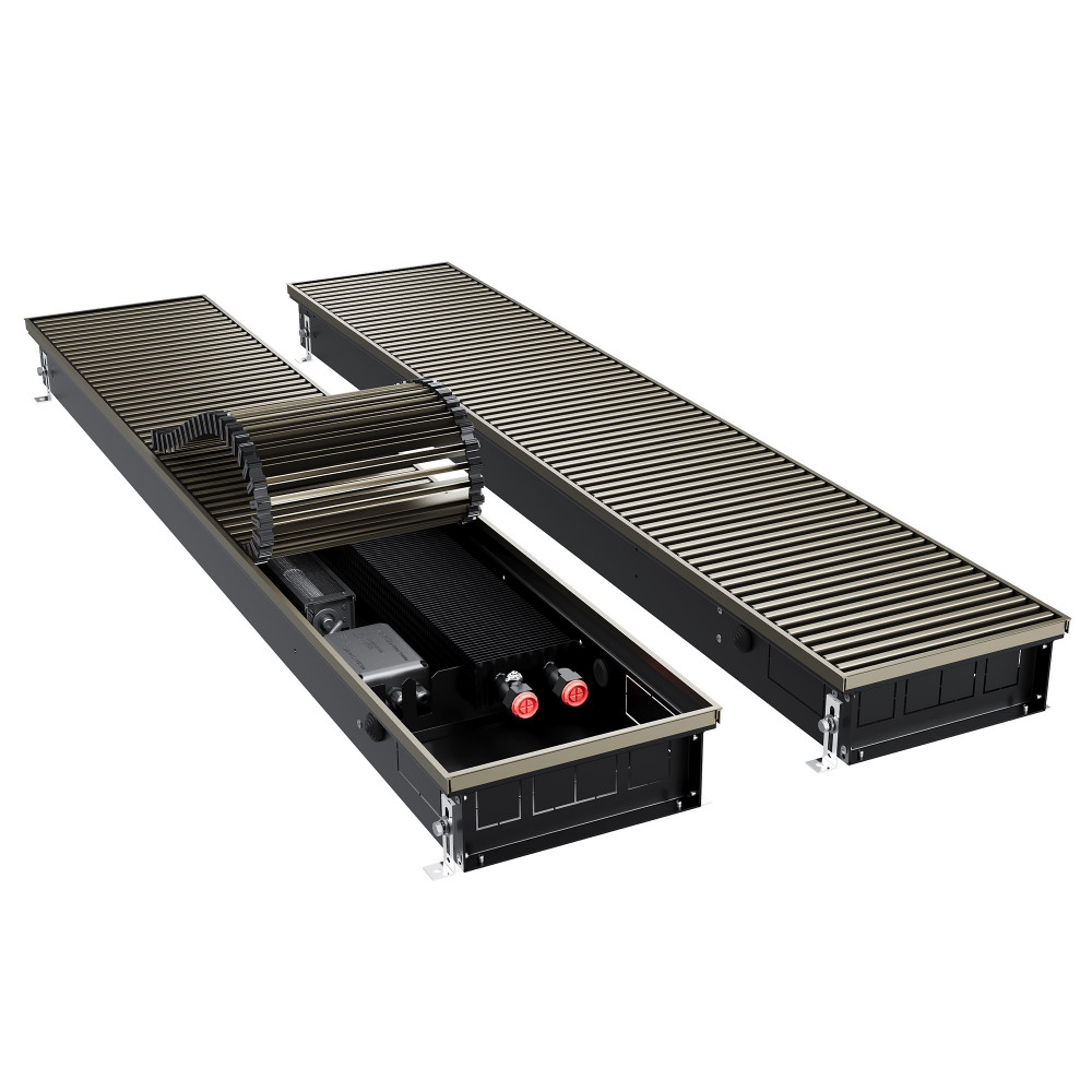 Конвектор внутрипольный Royal Thermo ATRIUM TURBO-90/250/1000-DG-U-DB