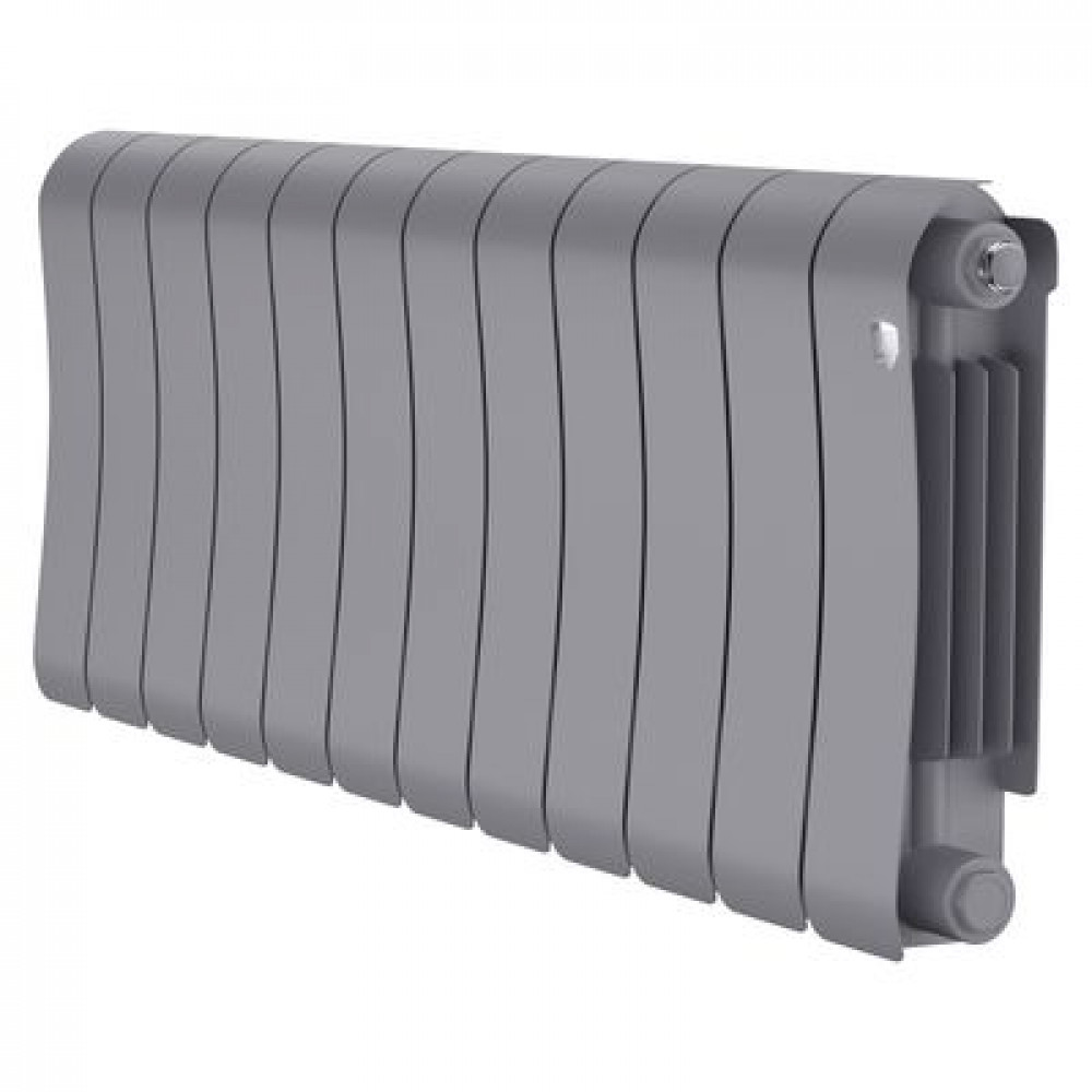 Радиатор биметаллический Royal Thermo Infinity 300 Silver Satin - 12 секц.