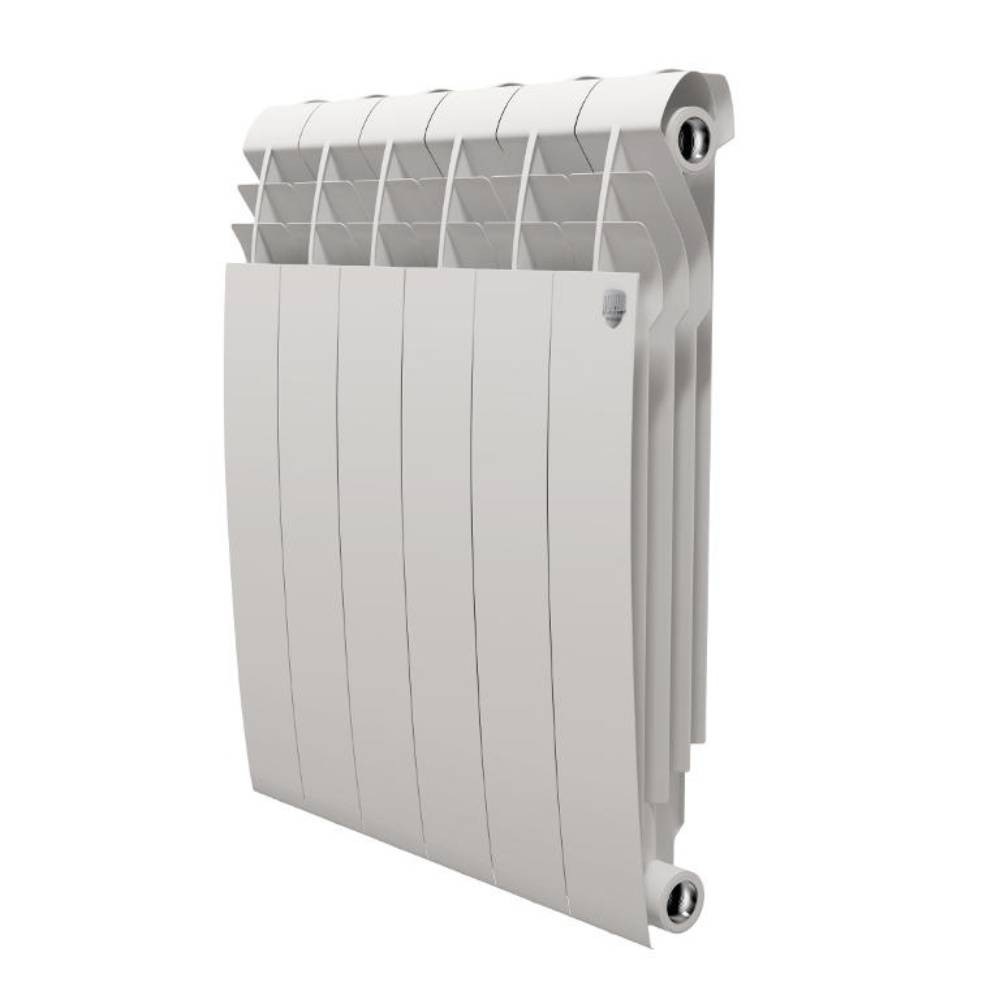 Радиатор биметалл Royal Thermo BiLiner 500 Silver Satin - 6 секц.